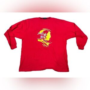 Vintage Iceberg History Speedy Gonzalez Long‎ Sleeve Shirt Mens XXXXL 4XL Italy